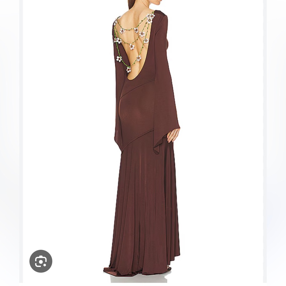 Siedres Alin Long Sleeve Gown